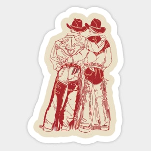 Cowboys Sticker